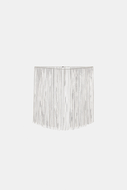 Zara Ремешок FALDA С БЛЕСТЯЩЕЙ АППЛИКАЦИЕЙ 504031257-808-80