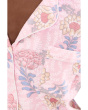 Elbow Sleeve Notch Collar Girlfriend PJ Set