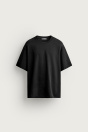 Zara Футболка С РАССЛАБЛЕННОЙ ПОСАДКОЙ ОТ INTERLOCK /04 Черный