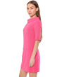 Drape Neck Straight Fit Dress