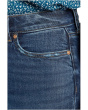 High Rise Straight Jeans In Sunset Villa