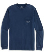 Vineyard Vines Мужская футболка с логотипом Drift-Dye Surf с длинным рукавом