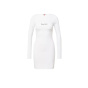 Tommy Jeans Фирменное мини-платье из Джерси, белое_
