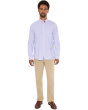 Catamaran Check Performance Cotton Shirt
