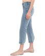 Petite Mid-Rise Gia Glider Pull-On Crop Flare with Tulip Back Slit