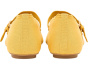 Delicato Wave-Edge Canvas Mary Janes