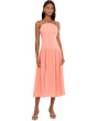 Seersucker Midi Dress