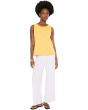 Garment Dyed Terry Crew Neck Tank