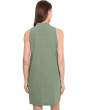 Sleeveless Pleat Pocket Dress