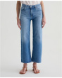Saige Mid-Rise Wide Leg in Oceanic