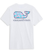Rippled Fish Whale Fill Short Sleeve Tee