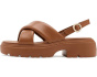 Halo Criss Cross Lug Sandals