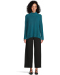 Merino Turtle Neck Raglan Sweater