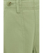 Petite Mid-Rise Utility Crop Wide Leg Pants
