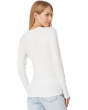 Modal Rib Long Sleeve Crew Neck
