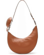 Duo Pebbled Leather Large Crossbody Bag