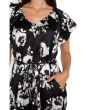 Flutter Sleeve Raglan Woven Dress
