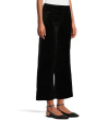 Clean Front Anessa Trouser In Black Overdye