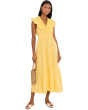 Ruffle Front Maxi Dress
