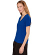 Short Sleeve V-Neck Boxy Tee