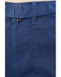 Petite Highland Wide Leg Soft Stretch Belted Ankle