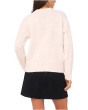 Sequin Cable Long Sleeve Crew Neck