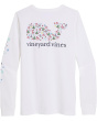 Santa Whale Icon Whale Fill Long-sleeve Pocket Tee