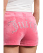 Velour Juicy Shorts With Back Bling