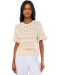 Multi Stitch Pointelle Sweater