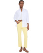 Kelsey High-Rise Ankle Flare with Raw Hem