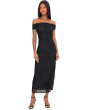 Off Shoulder Lace Midi Dress