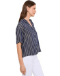 Brenda Boxy Button Front Shirt