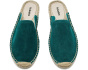 Suede Smoking Mule Espadrille