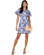 Floral Embroidery Short Dress