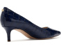 Adrienne Crocodile-Embossed Leather Pumps