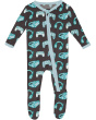 Kickee Pants Kids Футболка с принтом и двухсторонней застежкой-молнией (для младенцев)