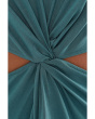 Around The World Front Twist Maxi Dress