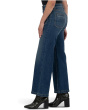 Jean High Rise Wide Leg Front And Back Patch Pockets