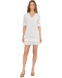 Lace V-neck Shift Dress
