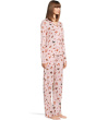 Novelty Print Long Sleeve Girlfriend Pajama Set