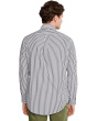 Classic Fit Striped Broadcloth Shirt