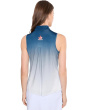 Sunsense Dusk Sleeveless Mock Neck 1/4 Zip Top