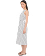 The Melody Boatneck Smocked Midi Dress