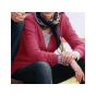 Marken-Strickjacke, beere