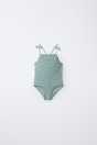 Zara 1-6 ЛЕТ/ КУПАЛЬНИК ИЗ ТРИКОТАЖА КРЮЧКОМ 515003104-982-12