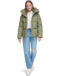 Quilted Hooded Bubble Puffer