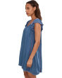 Flutter Sleeve V-Neck Woven Dress