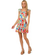 Flutter Sleeveless Short Dress
