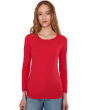 Long Sleeve Twisted Scoopneck Tee