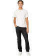 Everett Slim Straight Fit Jeans in Black Marble